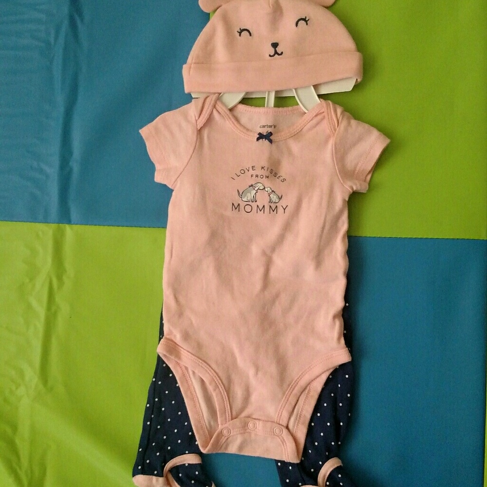 Carter's 3 piece set for 6 month baby girl